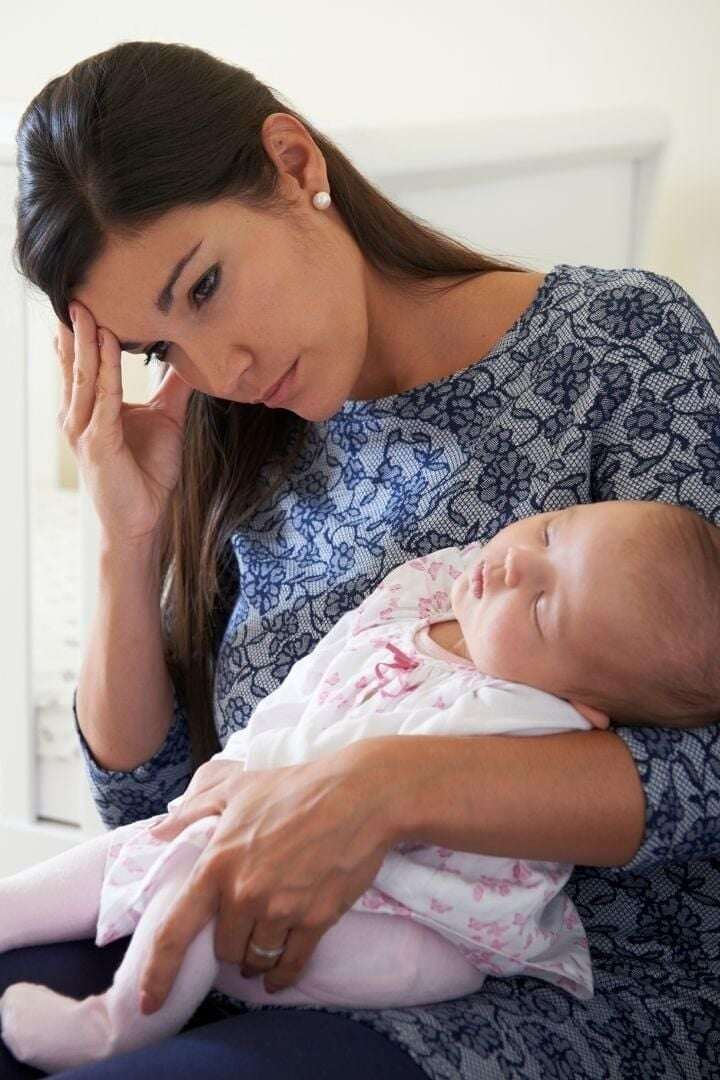 Stressed Mom